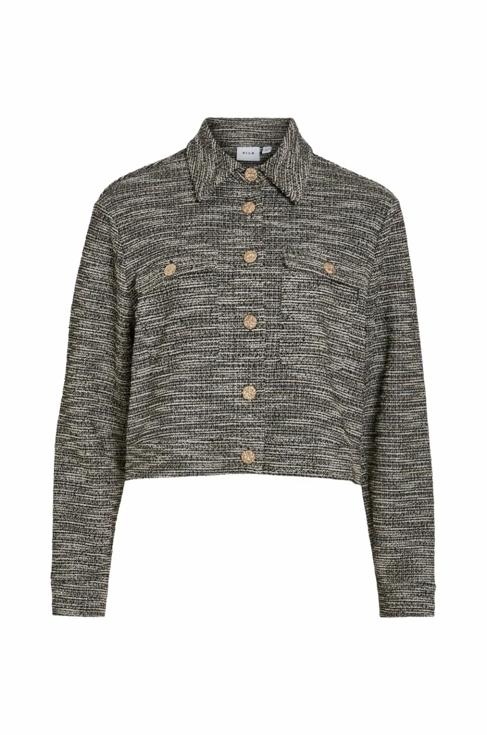 Vila Jakke viAmera L/S Cropped Shacket