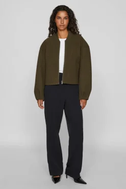 Vila Jakke viJuice Loose L/S Bomber/ka
