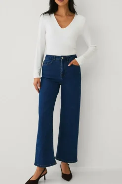 Vila Jeans viFreya Bri HW Wide 7/8