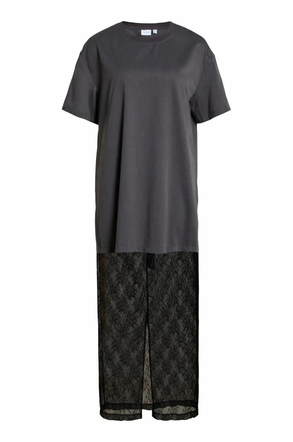 Vila Kjole viAva S/s Lace Detail