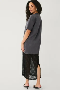 Vila Kjole viAva S/s Lace Detail