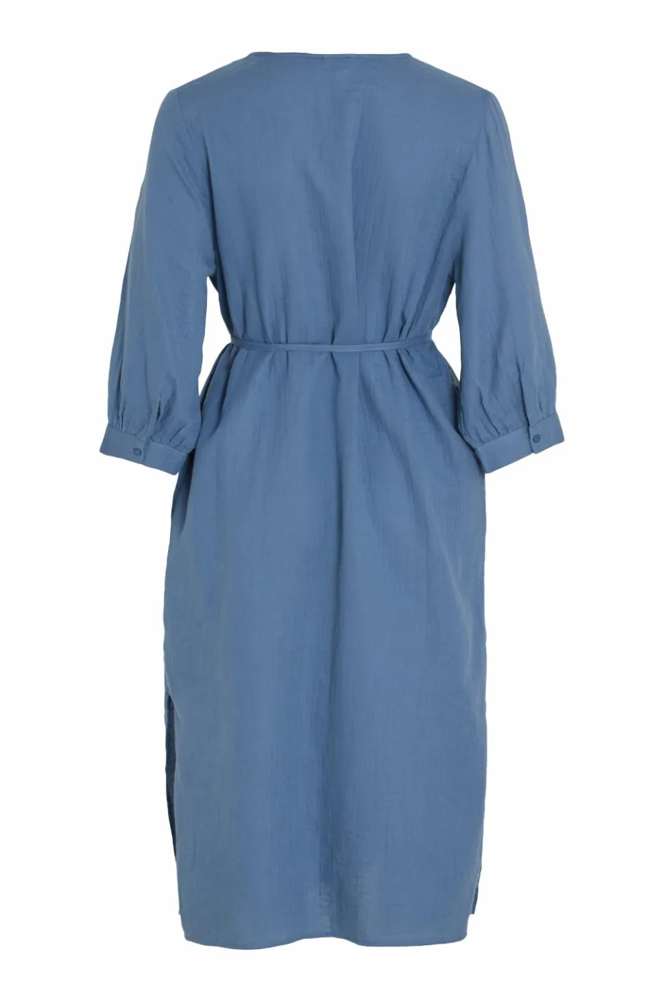 Vila Kjole viLania 3/4 V-neck Midi Dress