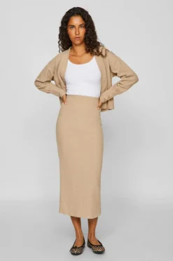 Vila Nederdel viLuna Ankel Pencil Skirt