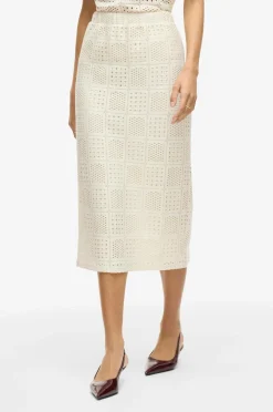 Vila Nederdel viNovira HW Midi Skirt