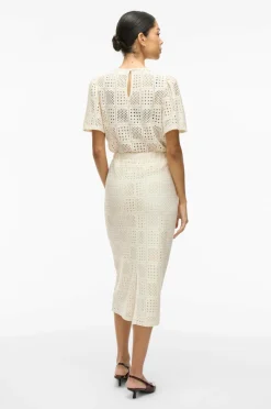 Vila Nederdel viNovira HW Midi Skirt