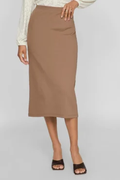 Vila Nederdel viRavina HW Midi Skirt