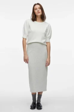 Vila Nederdel viSandy HW Midi Skirt