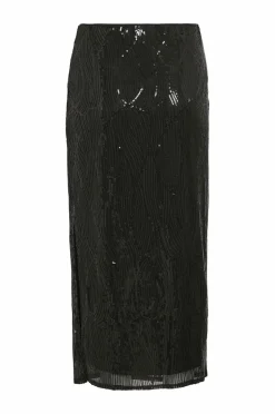 Vila Nederdel viZikki Midi Sequin Skirt