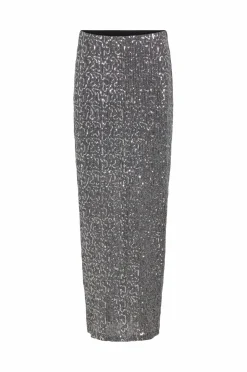 Vila Pailletnederdel viSanadu HW Glitter Maxi Skirt