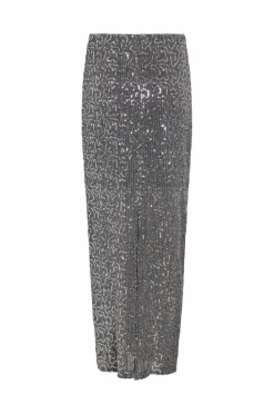 Vila Pailletnederdel viSanadu HW Glitter Maxi Skirt