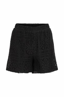 Vila Shorts viMerinda Crochet HW Shorts