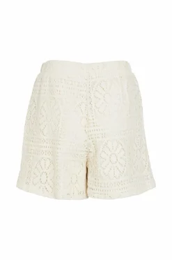Vila Shorts viMerinda Crochet HW Shorts