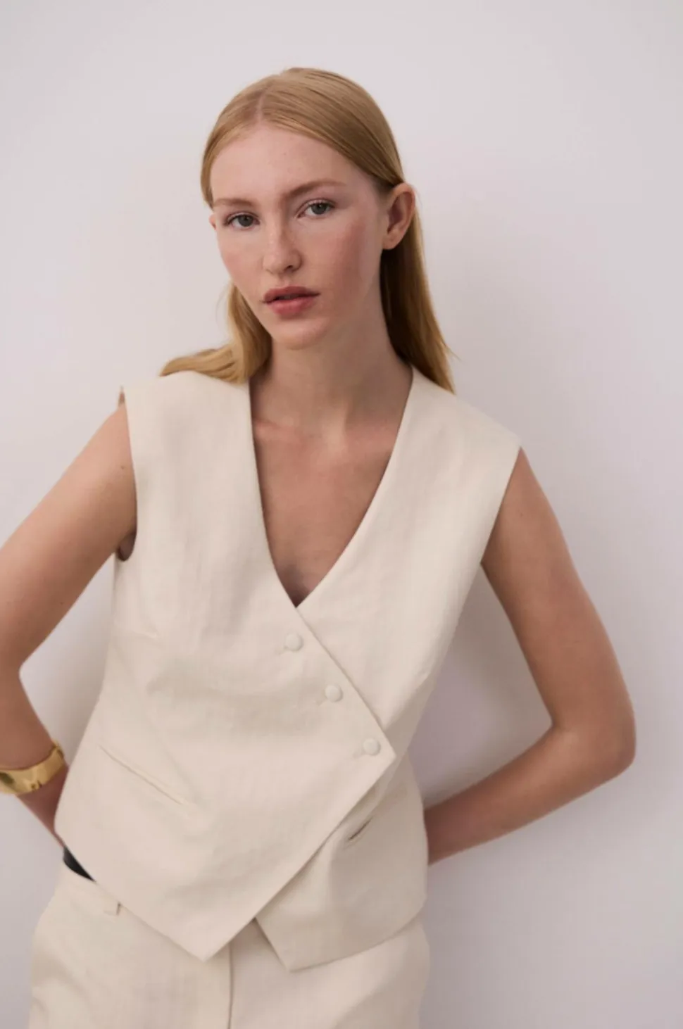 Vila Vest viFlea S/L Tailored Vest