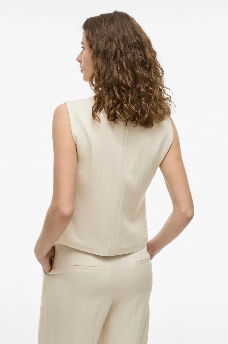 Vila Vest viFlea S/L Tailored Vest