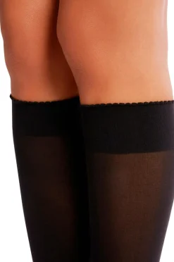 Wolford Knæstrømper Velvet de Luxe 50 Den
