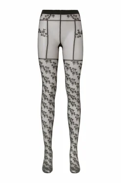 Wolford Strømpebukser Floral Suspender Tights 20 den