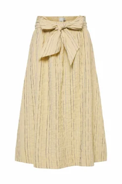 YAS Nederdel yasMellow HW Long Skirt S.