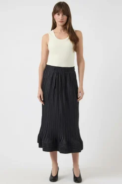 YAS Nederdel yasRiva HW Midi Skirt