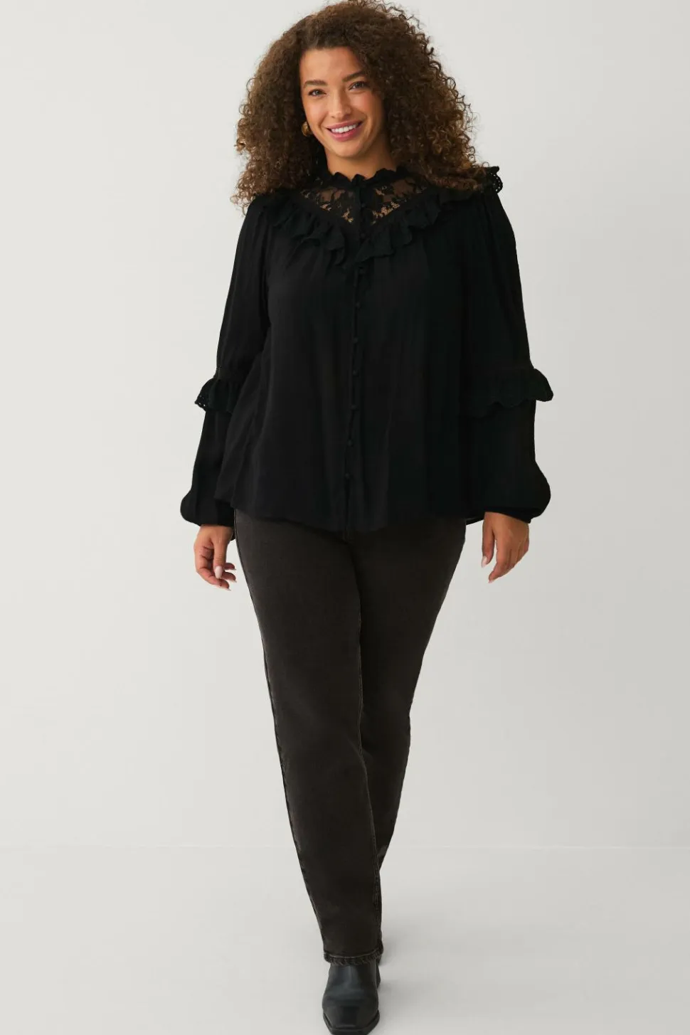 Zizzi Bluse mKima L/S