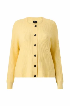 Zizzi Cardigan cAvista L/S Rib