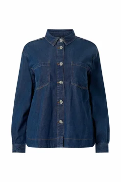 Zizzi Cowboyskjorte jDami L/S Shirt