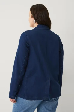 Zizzi Denimblazer jLiva L/S Denim Blazer