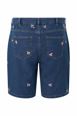 Zizzi Denimshorts jEva Embroidery Shorts