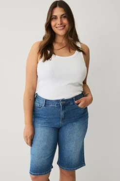 Zizzi Denimshorts jElla Bermuda