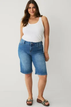 Zizzi Denimshorts jElla Bermuda
