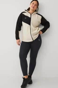 Zizzi Fleecejakke aOdi L/S Cardigan