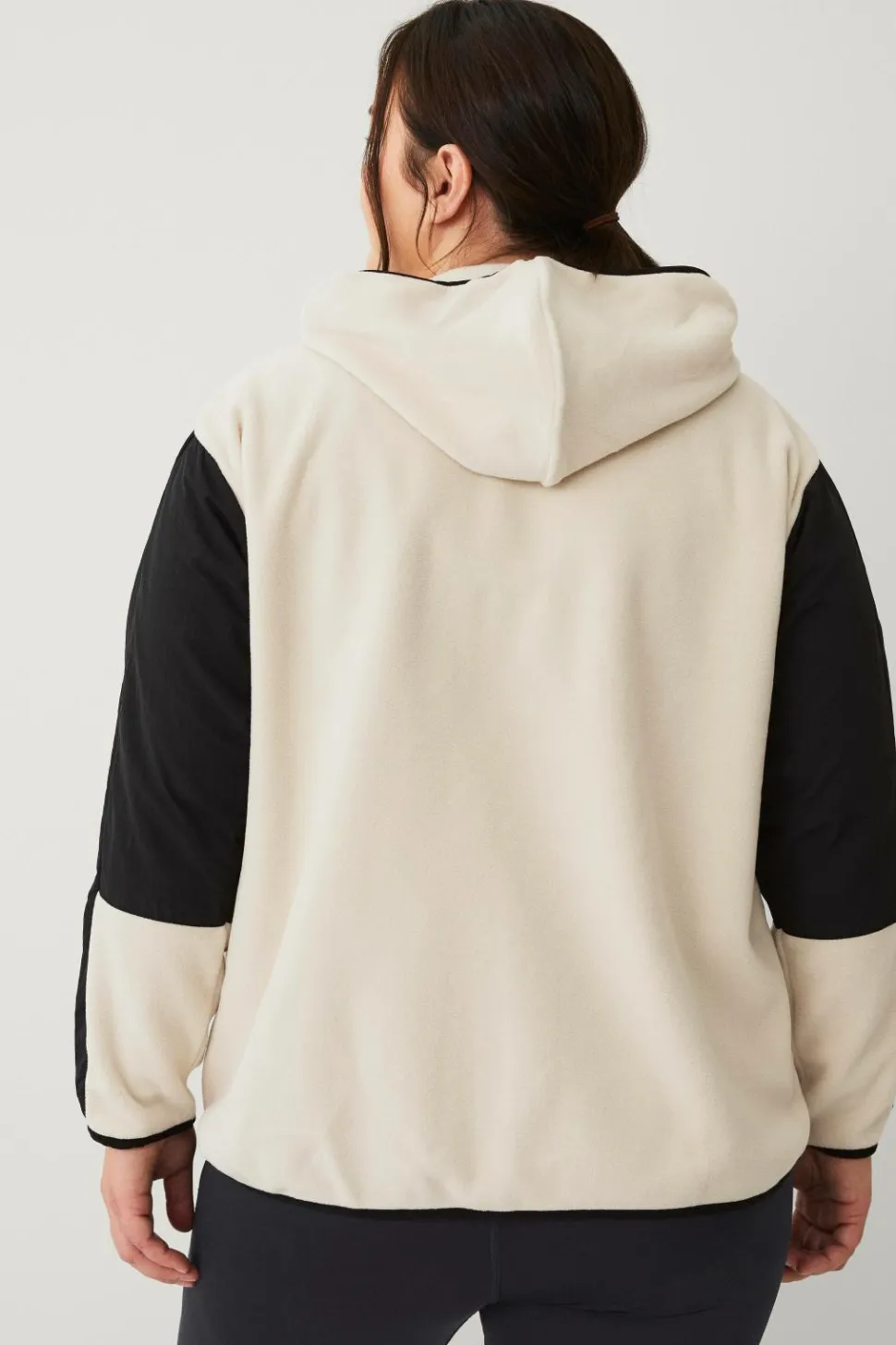 Zizzi Fleecejakke aOdi L/S Cardigan