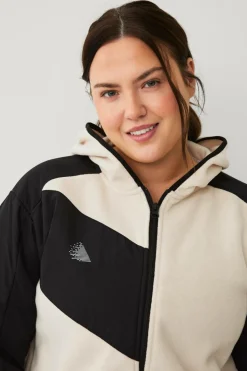 Zizzi Fleecejakke aOdi L/S Cardigan
