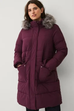 Zizzi Frakke caJulia L/S Coat