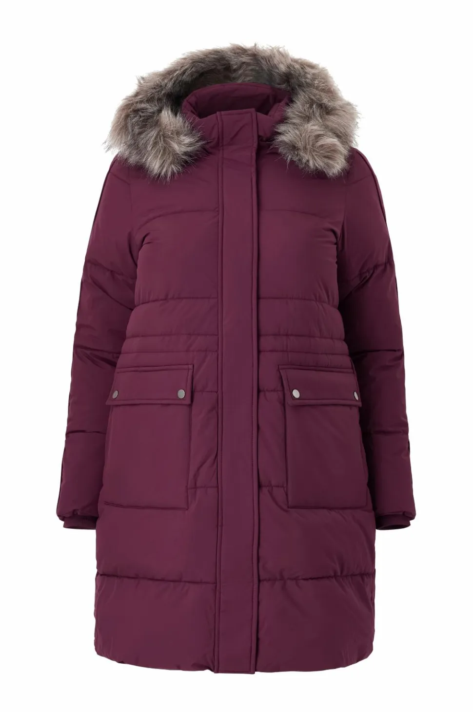 Zizzi Frakke caJulia L/S Coat