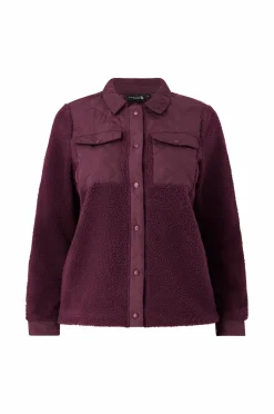 Zizzi Jakke Aophelia fleece