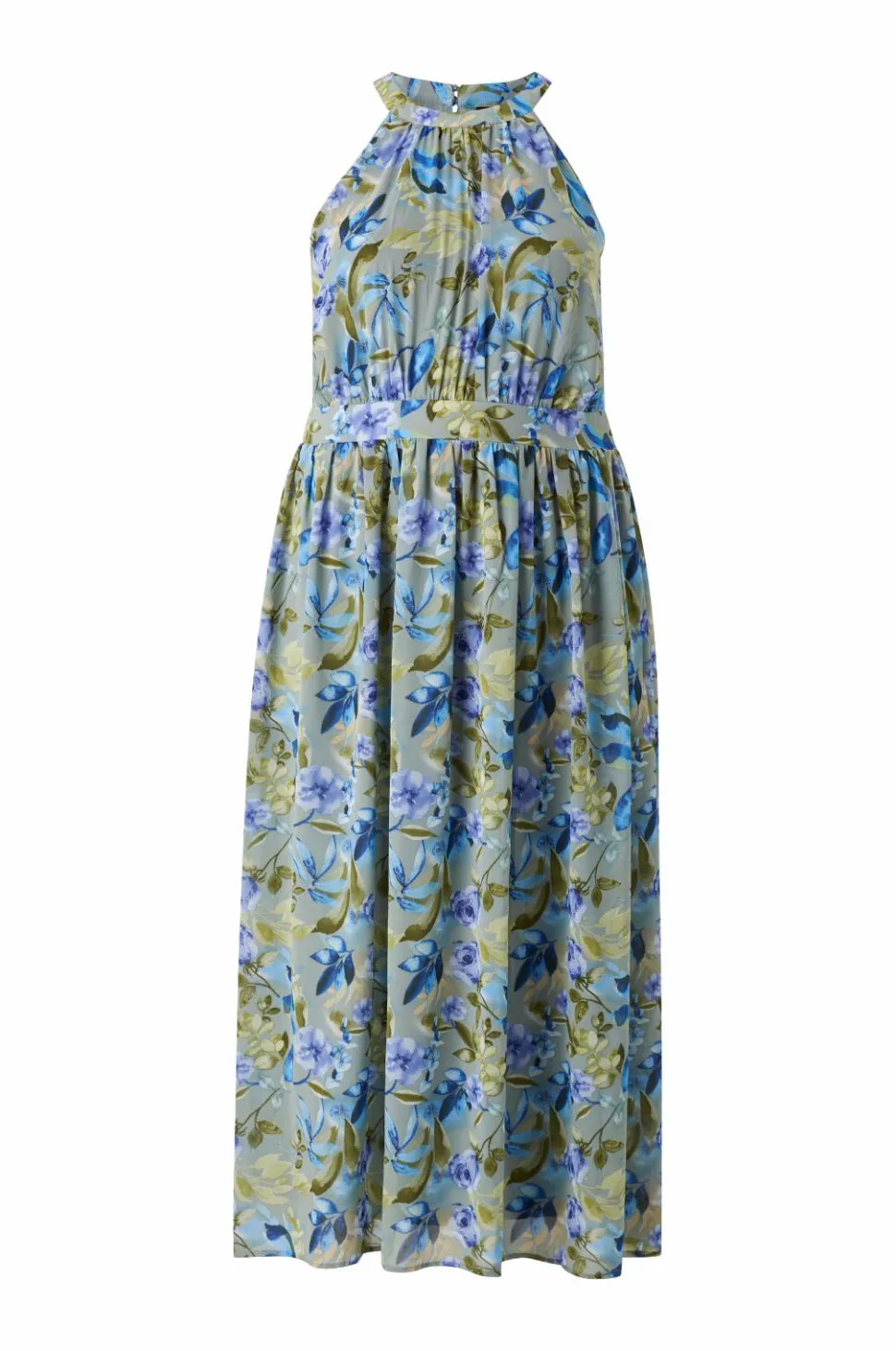 Zizzi Maxi kjole eLavrin S/L Maxi Dress