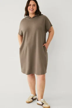 Zizzi Natkjole mAlisa S/S Knee Dress