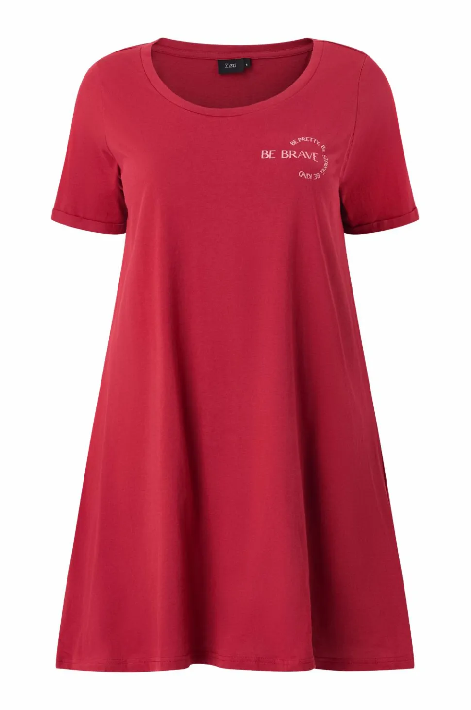 Zizzi Natkjole mAlly S/S Abk Dress