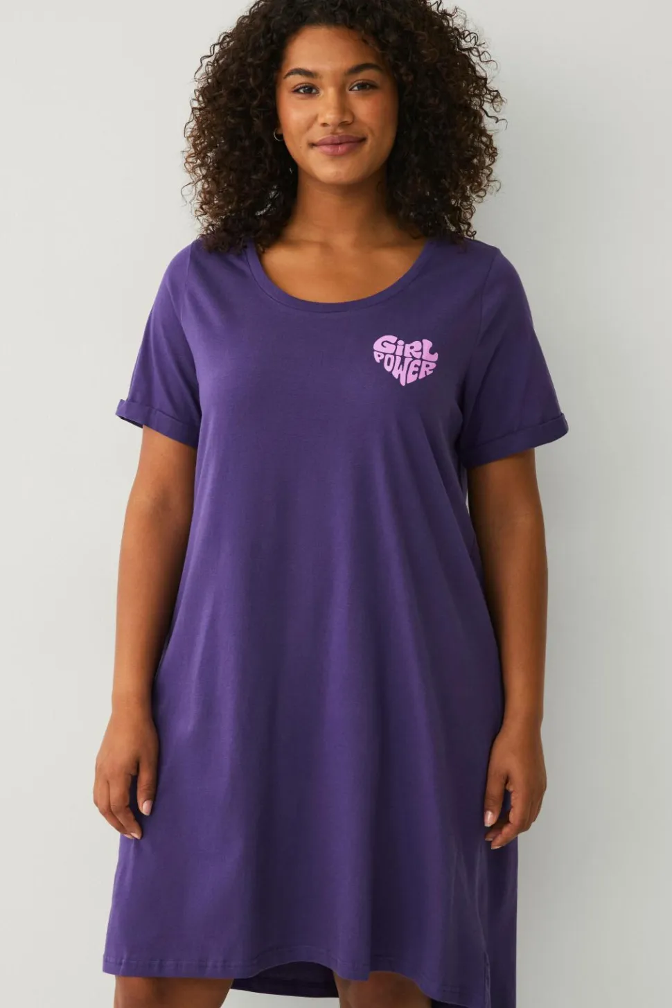 Zizzi Natkjole mAlly S/S Abk Dress