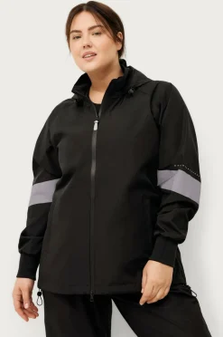 Zizzi Regnjakke aKlara Reflex L/S Rainjacket