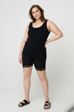 Zizzi Shorts Lace Cycling Shorts