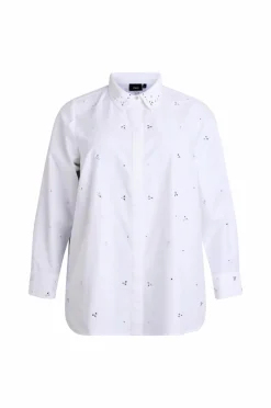 Zizzi Skjorte mJenna L/S Shirt