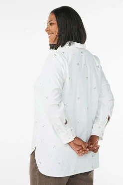 Zizzi Skjorte mJenna L/S Shirt
