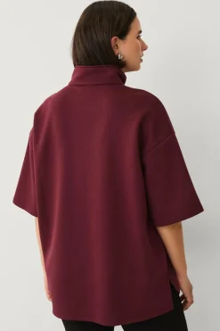 Zizzi Sweatshirt caKatalina 1/2 Zip