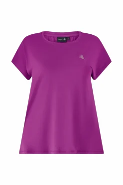 Zizzi Træningstop Abasic, O-neck, Tee