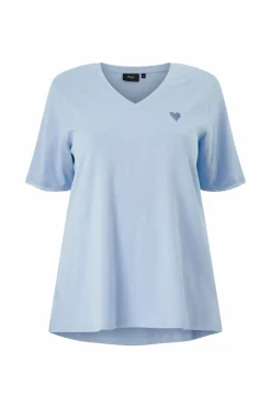 Zizzi T-shirt mSine S/S Straight Tee