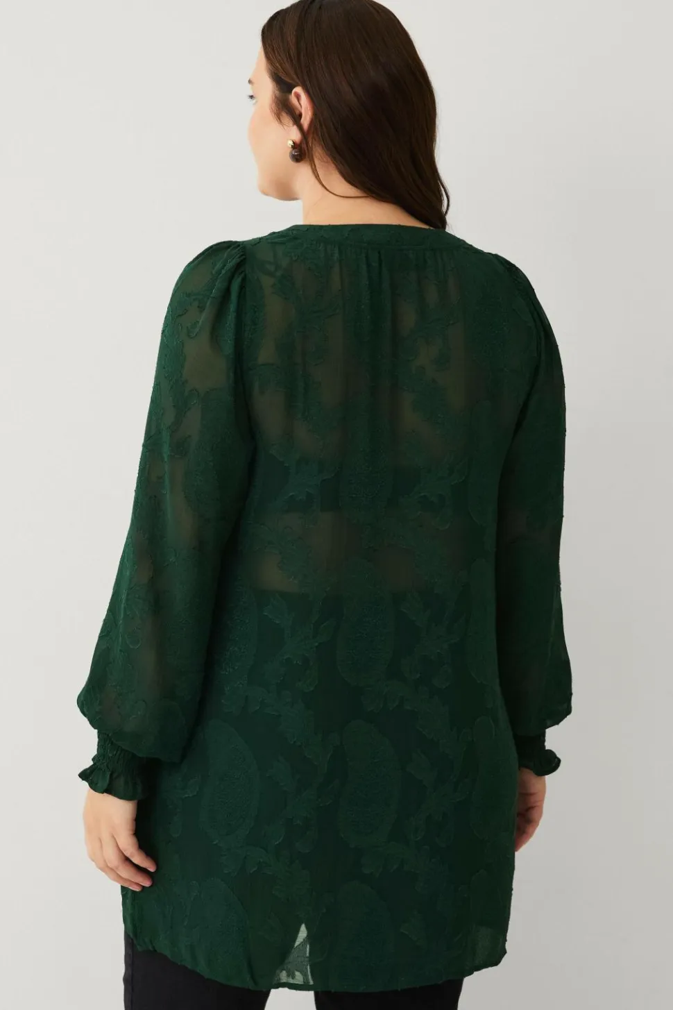 Zizzi Tunika mBaka L/S Tunic