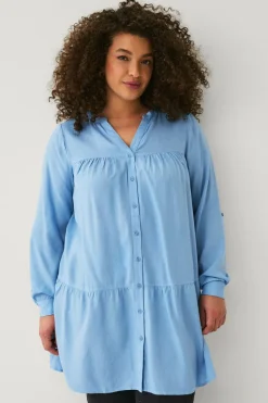 Zizzi Tunika vFlora L/s Tunic