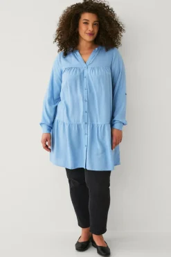 Zizzi Tunika vFlora L/s Tunic