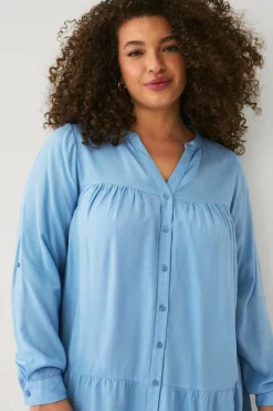 Zizzi Tunika vFlora L/s Tunic